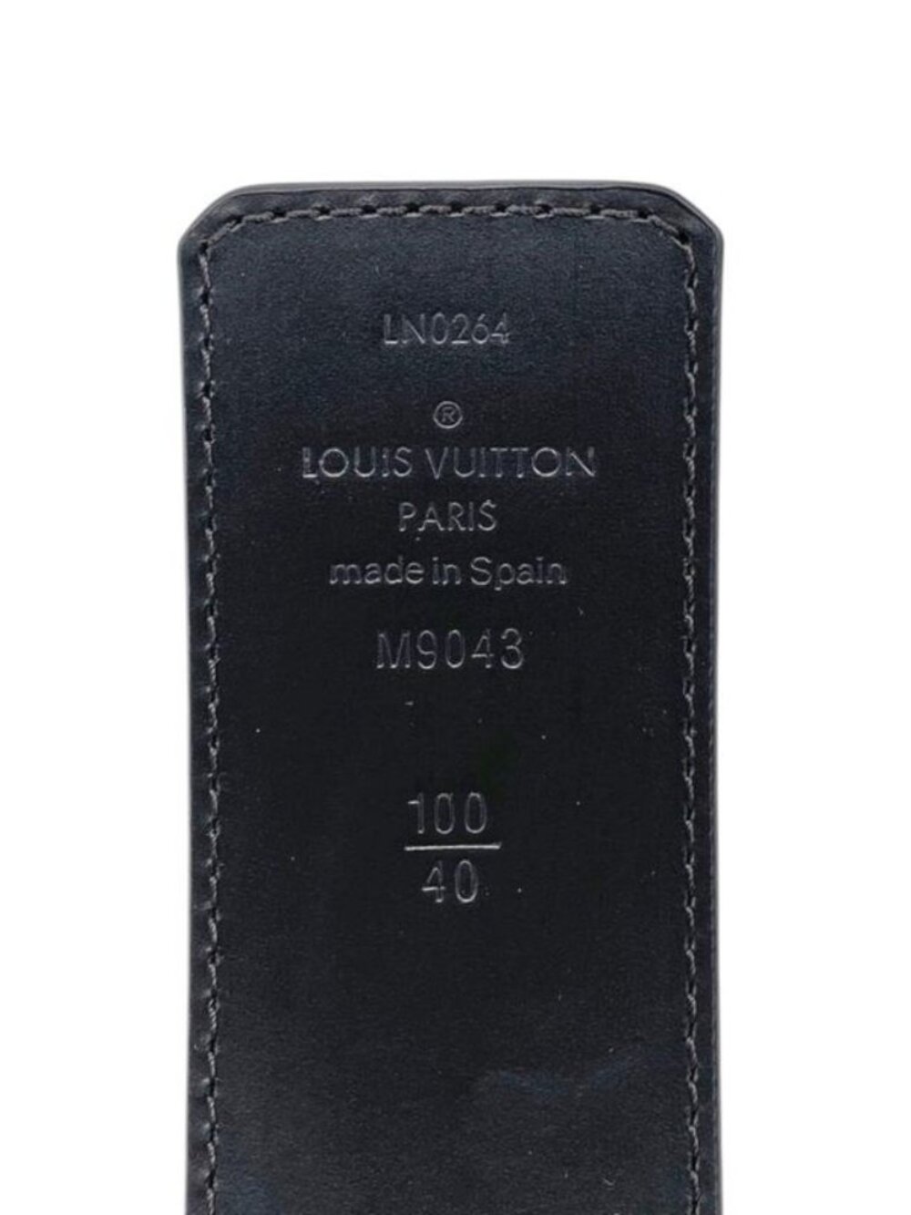 Louis Vuitton Belt LV Initial Reversible Monogram Eclipse - Picture 7 of 8